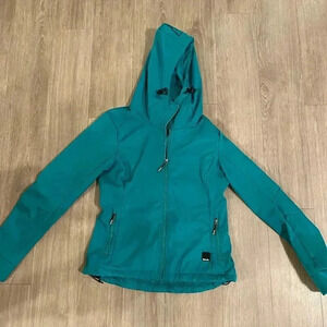 BENCH Women's Teal Hooded Jacket